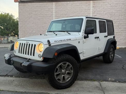 Used 2016 Jeep Wrangler Unlimited Rubicon w/ Max Tow Package AWD/4WD image 1