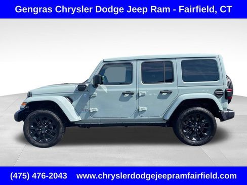 Used 2024 Jeep Wrangler Unlimited Sahara w/ Safety Group AWD/4WD image 4