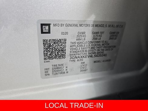 Used 2020 Chevrolet Equinox LT FWD image 36
