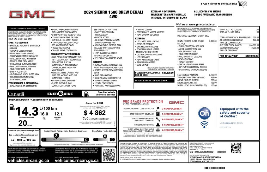 Used 2024 GMC Sierra 1500 Denali AWD/4WD image 4