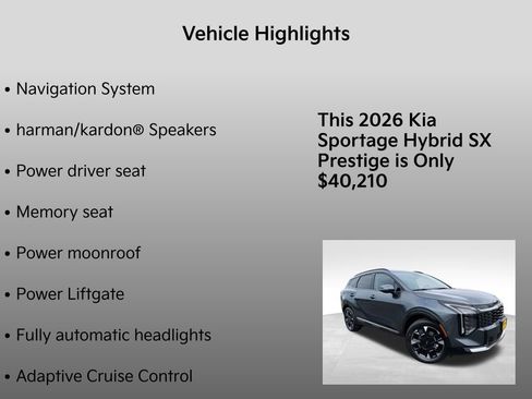 New 2026 Kia Sportage SX Prestige image 5