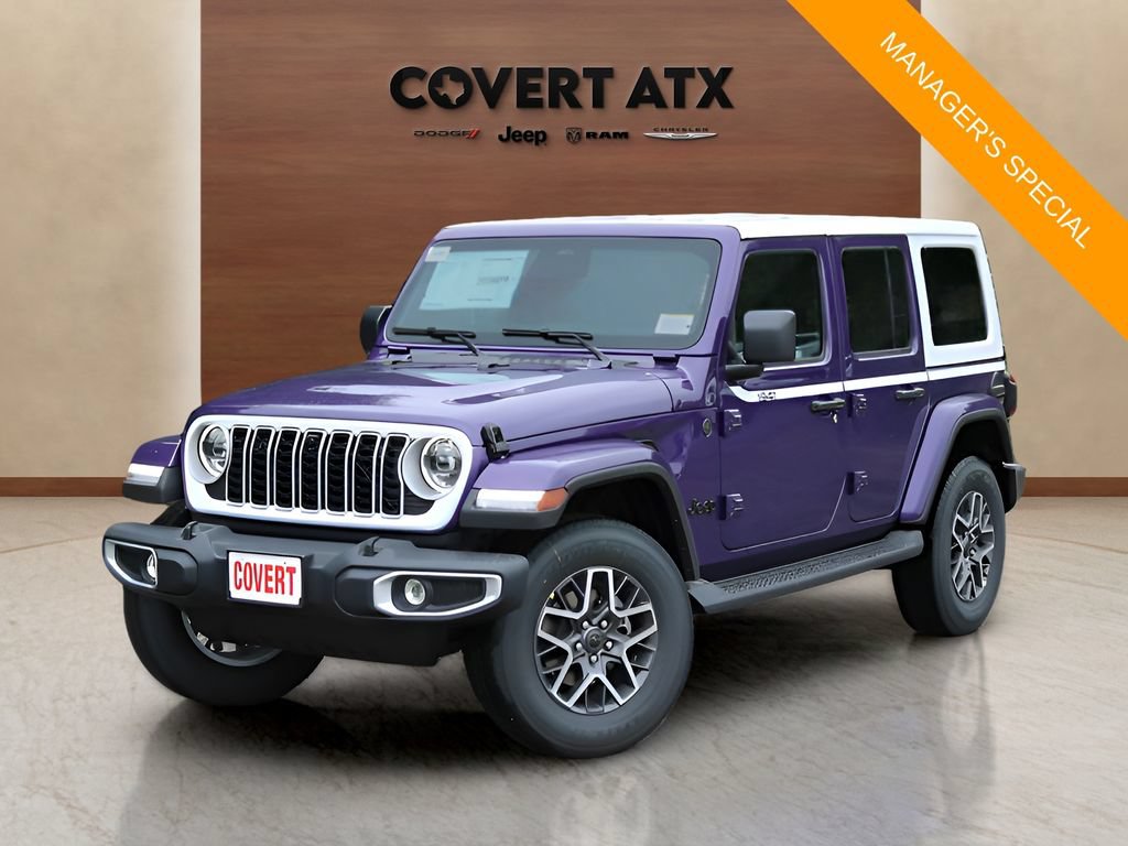 New 2026 Jeep Wrangler Unlimited Sahara w/ Whitecap Package AWD/4WD image 1