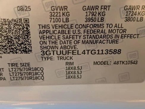 New 2026 GMC Sierra 1500 AT4X w/ AT4X AEV Edition AWD/4WD image 21