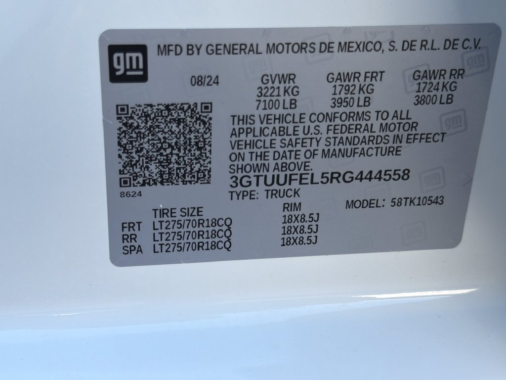 Certified 2024 GMC Sierra 1500 AT4X AWD/4WD image 33