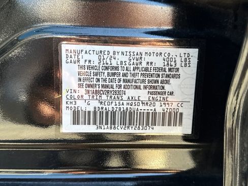 Used 2024 Nissan Sentra SV image 28
