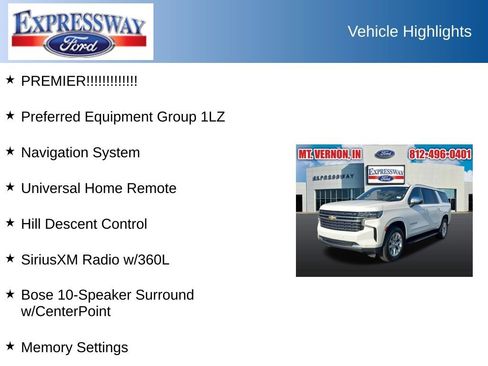 Used 2023 Chevrolet Suburban Premier image 2