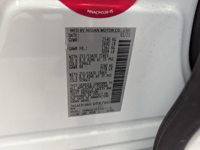 Used 2025 Nissan Murano SL AWD/4WD image 33