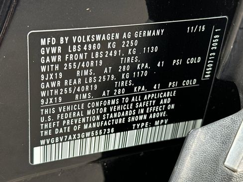 Used 2016 Volkswagen Tiguan SEL image 29