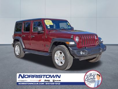 Certified 2021 Jeep Wrangler Unlimited Sport