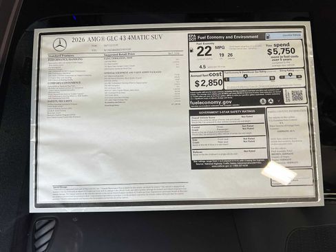 New 2026 Mercedes-Benz GLC 43 AMG AMG GLC 43 image 41