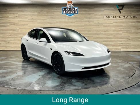 Used 2025 Tesla Model 3 Long Range RWD image 1