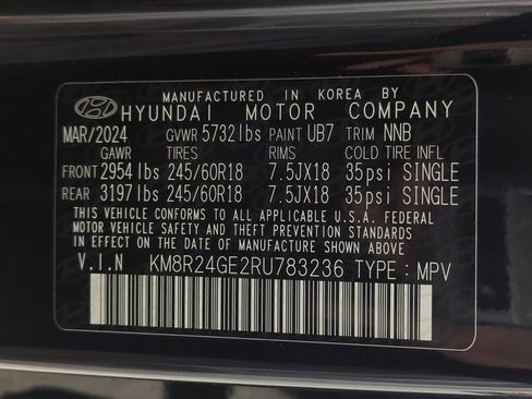 Used 2024 Hyundai Palisade SEL FWD image 24