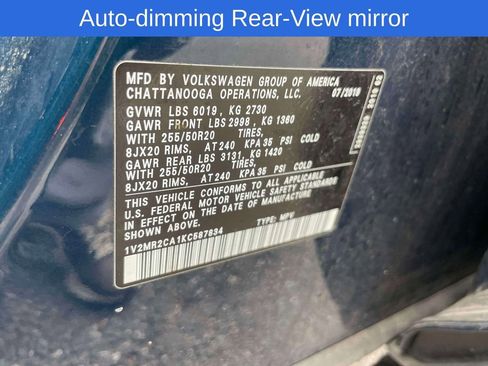 Used 2019 Volkswagen Atlas SEL AWD/4WD image 21