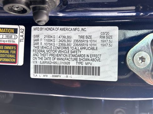 Used 2020 Honda CR-V Touring image 34