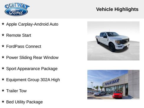 Used 2022 Ford F150 XLT w/ Equipment Group 302A High image 8