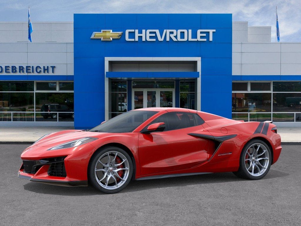 New 2027 Chevrolet Corvette Grand Sport w/ Chrome Exterior Badge Package RWD image 2
