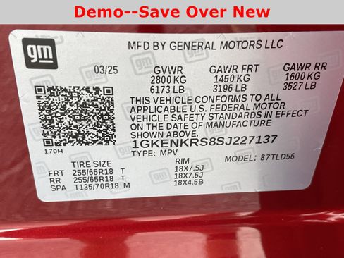 New 2025 GMC Acadia Elevation image 28