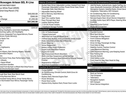 Used 2022 Volkswagen Arteon SEL image 36
