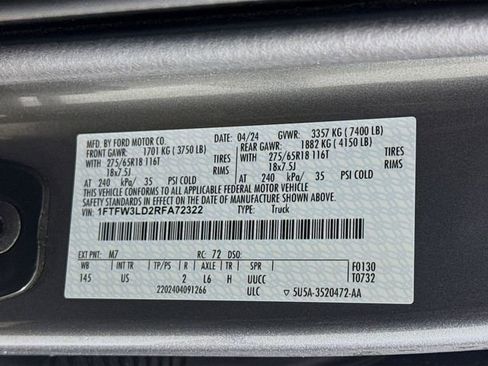 Certified 2024 Ford F150 XLT w/ Mobile Office Package image 29