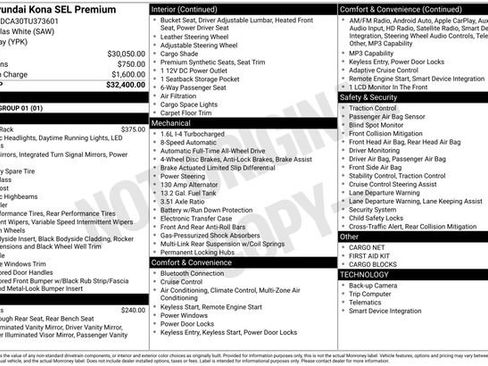 New 2026 Hyundai Kona SEL Premium image 25