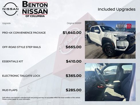 New 2026 Nissan Frontier PRO-4X w/ Pro-4x Convenience Package image 7