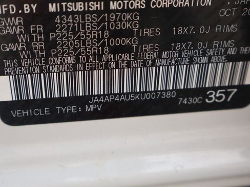Used 2019 Mitsubishi Outlander Sport SE FWD image 44