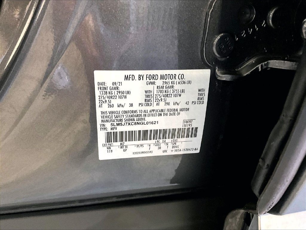 Used 2022 Lincoln Aviator Reserve w/ Equipment Group 201A AWD/4WD image 37