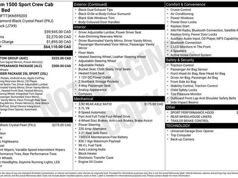 Used 2019 RAM 1500 Sport w/ Trailer Tow Group AWD/4WD image 5