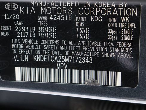 Used 2021 Kia Seltos SX w/ SX Sunroof Package AWD/4WD image 45