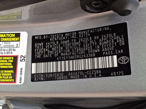 Used 2024 Toyota Camry SE FWD image 26