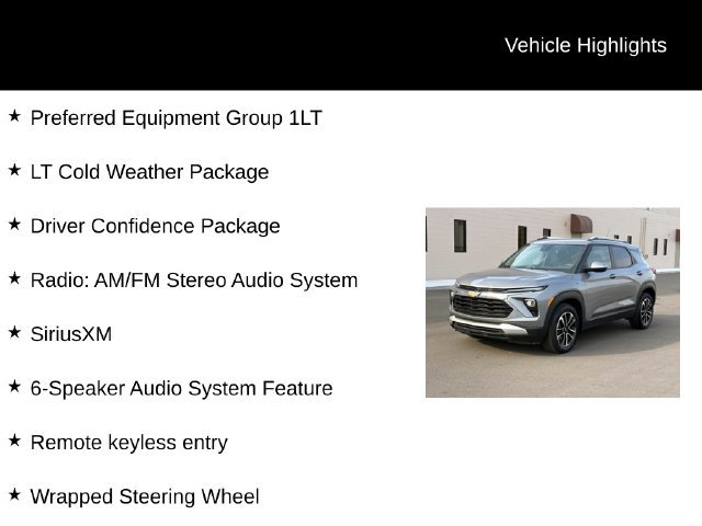 Used 2024 Chevrolet TrailBlazer LT w/ LT Cold Weather Package FWD image 4