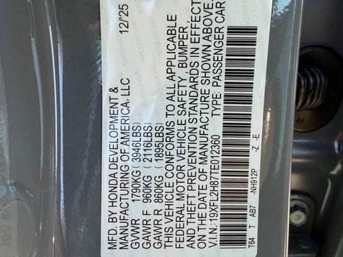 New 2026 Honda Civic Sport image 24