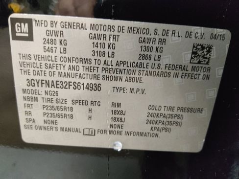 Used 2015 Cadillac SRX FWD image 33