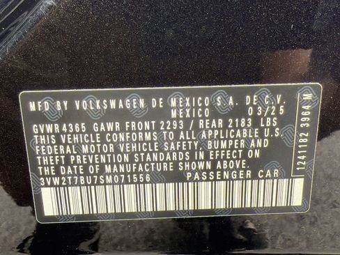 Certified 2025 Volkswagen Jetta GLI Autobahn FWD image 18