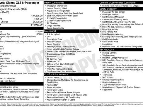 Certified 2025 Toyota Sienna XLE FWD image 2