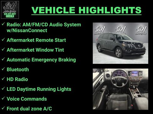 Used 2018 Nissan Pathfinder S AWD/4WD image 3