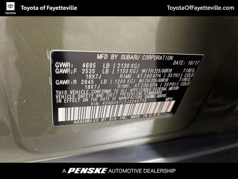 Used 2018 Subaru Outback 2.5i Touring w/ Popular Package #3 image 36