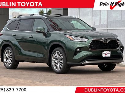 New 2025 Toyota Highlander Platinum