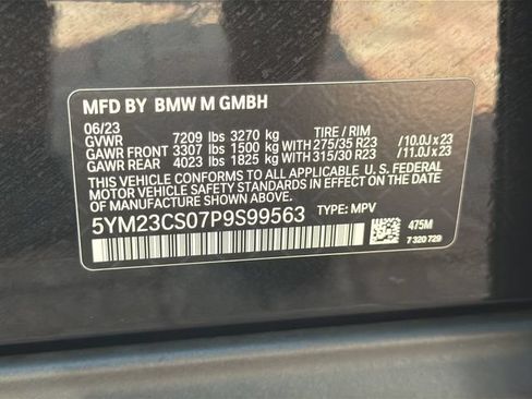 Used 2023 BMW XM AWD/4WD image 25