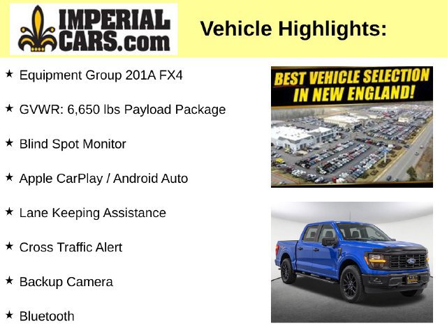 Used 2025 Ford F150 STX w/ Equipment Group 201A FX4 AWD/4WD image 3