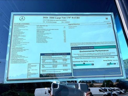 New 2026 Mercedes-Benz Sprinter 3500 image 18