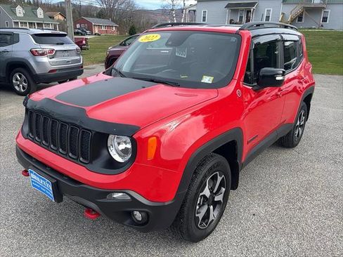 Certified 2022 Jeep Renegade Trailhawk w/ Trailer Tow Group AWD/4WD image 1