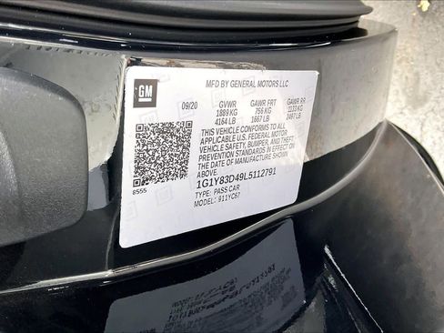 Used 2020 Chevrolet Corvette Stingray Premium Conv w/ 3LT Preferred Equipment Group image 29