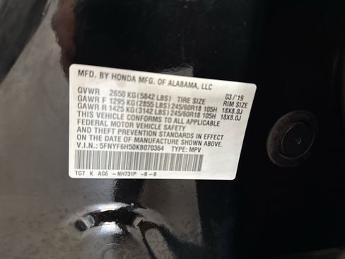 Used 2019 Honda Pilot EX-L image 67