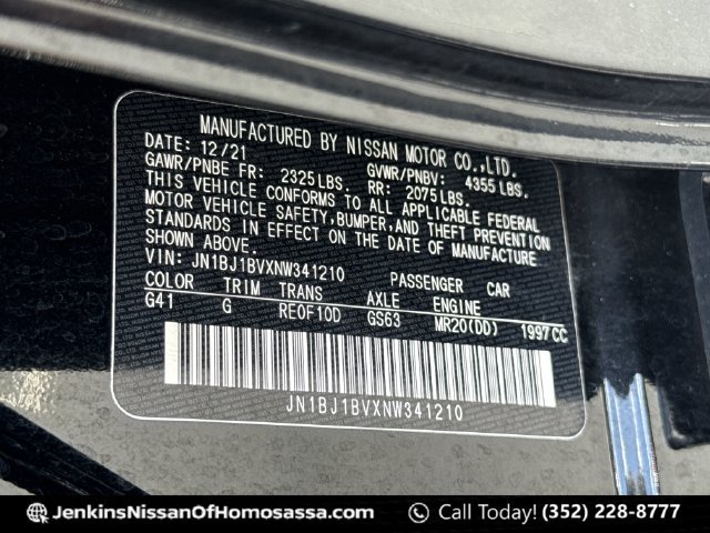 Certified 2022 Nissan Rogue Sport SV FWD image 50