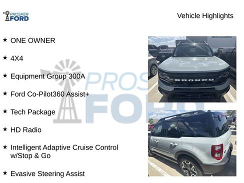 Used 2023 Ford Bronco Sport Outer Banks w/ Tech Package AWD/4WD image 5