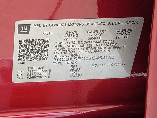 Used 2018 Chevrolet Silverado 1500 LTZ w/ Sport Package AWD/4WD image 17