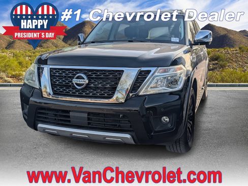 Used 2017 Nissan Armada Platinum w/ Captain Seat Package image 1
