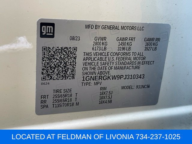 Certified 2023 Chevrolet Traverse LT FWD image 33