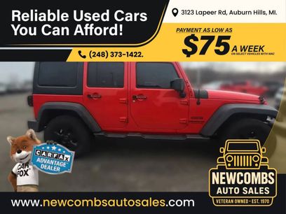 Used 2017 Jeep Wrangler Unlimited Sport w/ Quick Order Package 24S